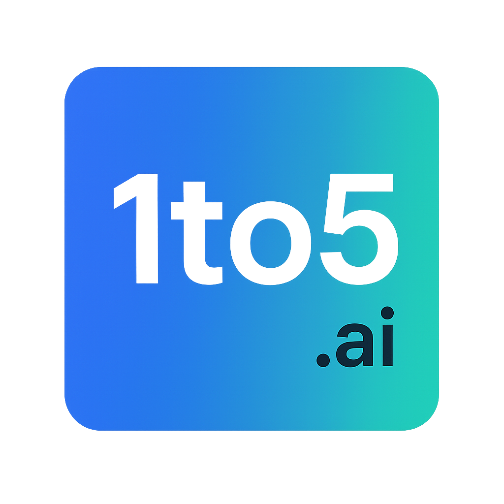 1to5.ai logo icon